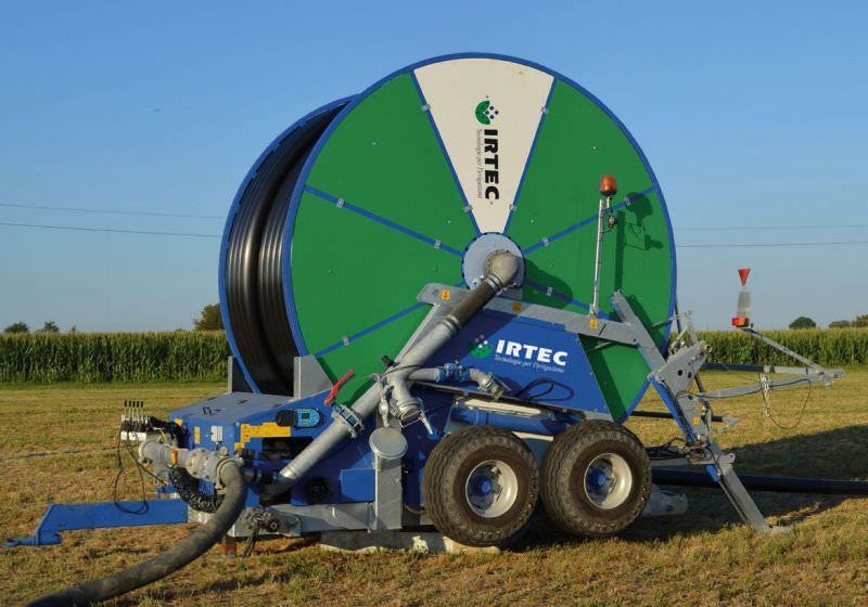 Centre pivot irrigation system on Australian farm